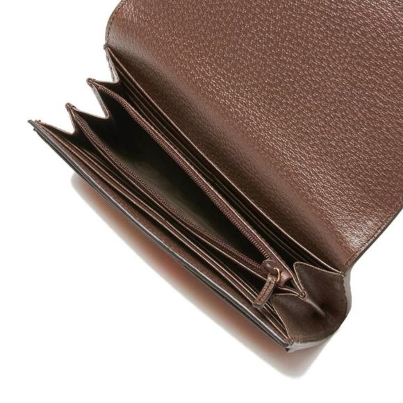 Gucci Long Wallet with Coin Purse Ophidia Brown Ladies - Picture 4 of 7
